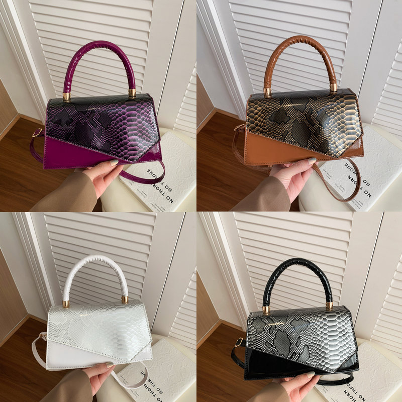 Luxury Bags For Women Sale - กระเป๋าถือหนังคุณภาพสูงแบรนด์ดีไซเนอร์สุดหรูสำหรับผู้หญิง แฟชั่นทันสมัย ลายหนังจระเข้ กระเป๋าสะพายข้าง ขายดี