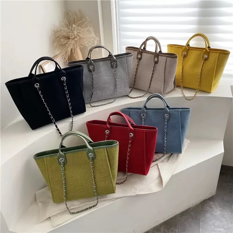 Canvas Tote Designer - แฟชั่น Make Up Designer ผู้หญิงใหญ่ 2025