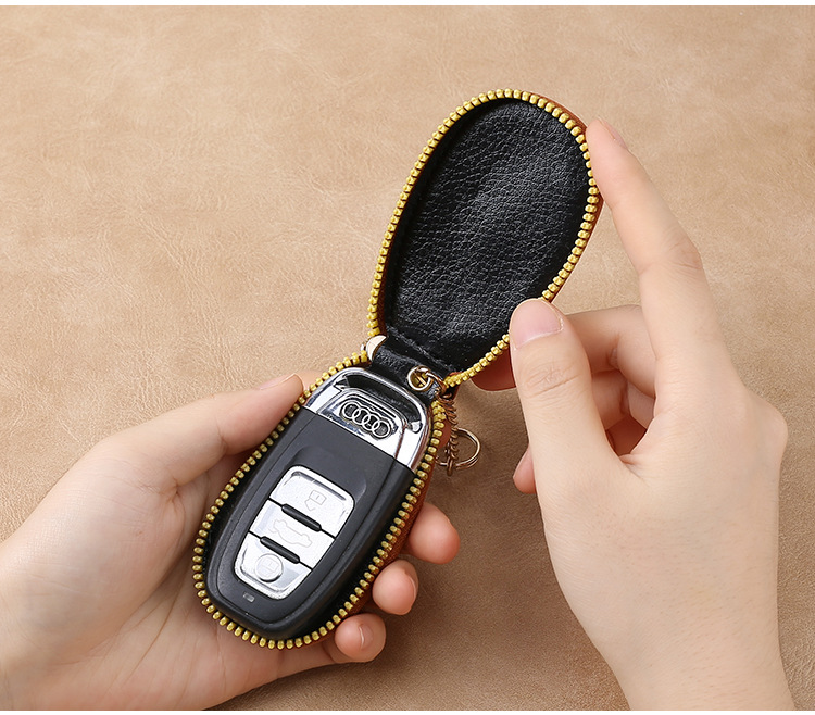 กระเป๋าใส่กุญแจหนัง ATEEZ พร้อ - Key Holder Leather Pouch บทวิจารณ์และราคา