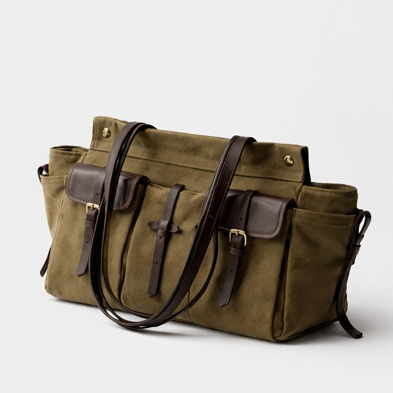 กระเป๋าโท้ทหนังแคนวาสสุดหรูหลา - Canvas Tote Designer บทวิจารณ์และราคา