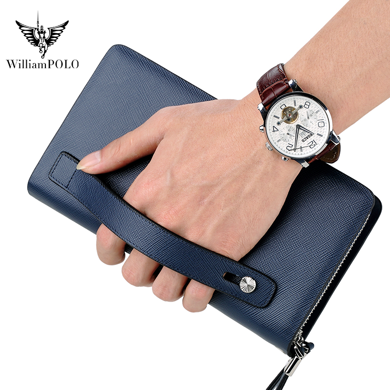 กระเป๋าคลัทช์หนังแท้ WILLIAMPO - Key Holder Leather Pouch บทวิจารณ์และราคา