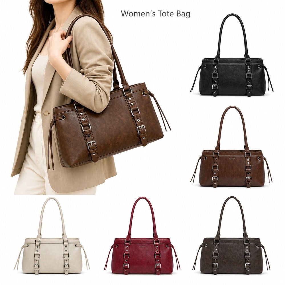 กระเป๋าถือผู้หญิงทรงแข็งแรงทนท - Structured Handbag Top Handle บทวิจารณ์และราคา