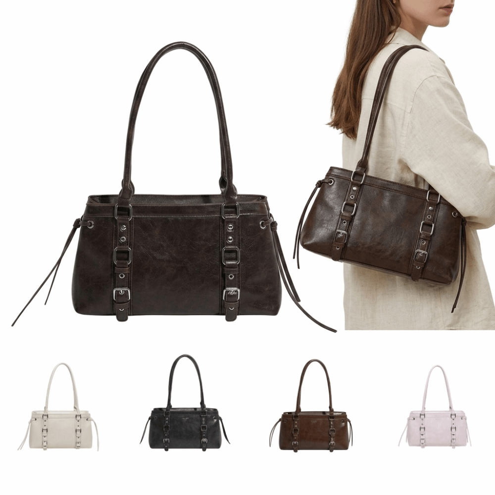 กระเป๋าถือผู้หญิงทรงแข็งแรงทนท - Structured Handbag Top Handle บทวิจารณ์และราคา