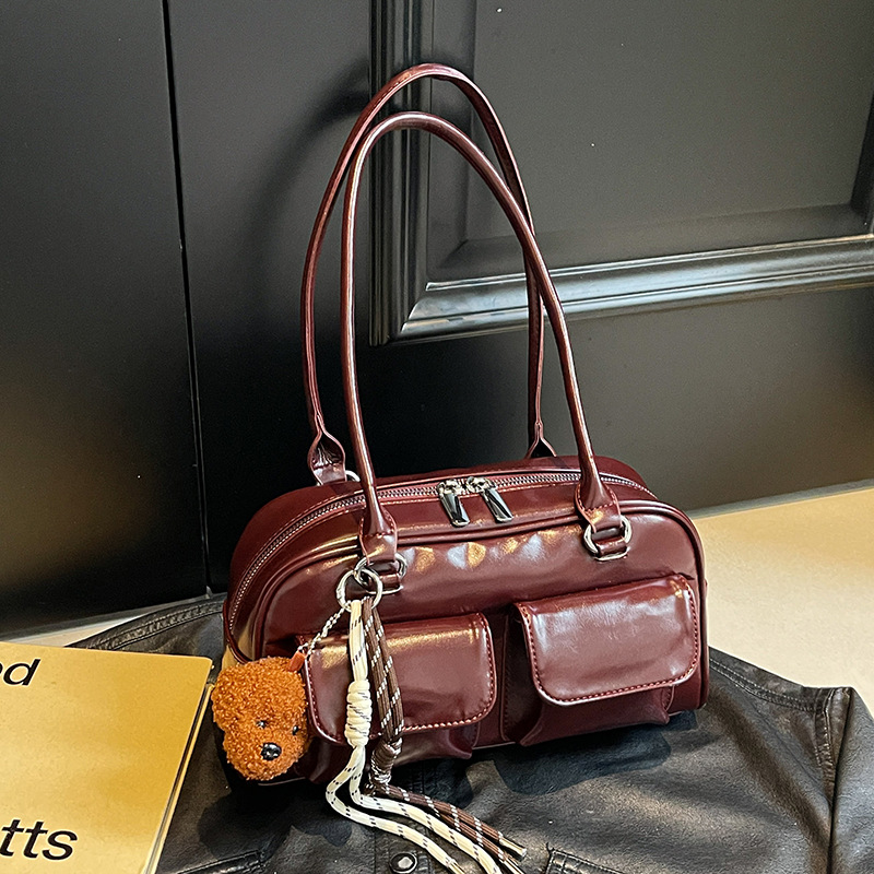 กระเป๋าโท้ทวินเทจความจุขนาดใหญ - Quiet Luxury Bags Tote บทวิจารณ์และราคา