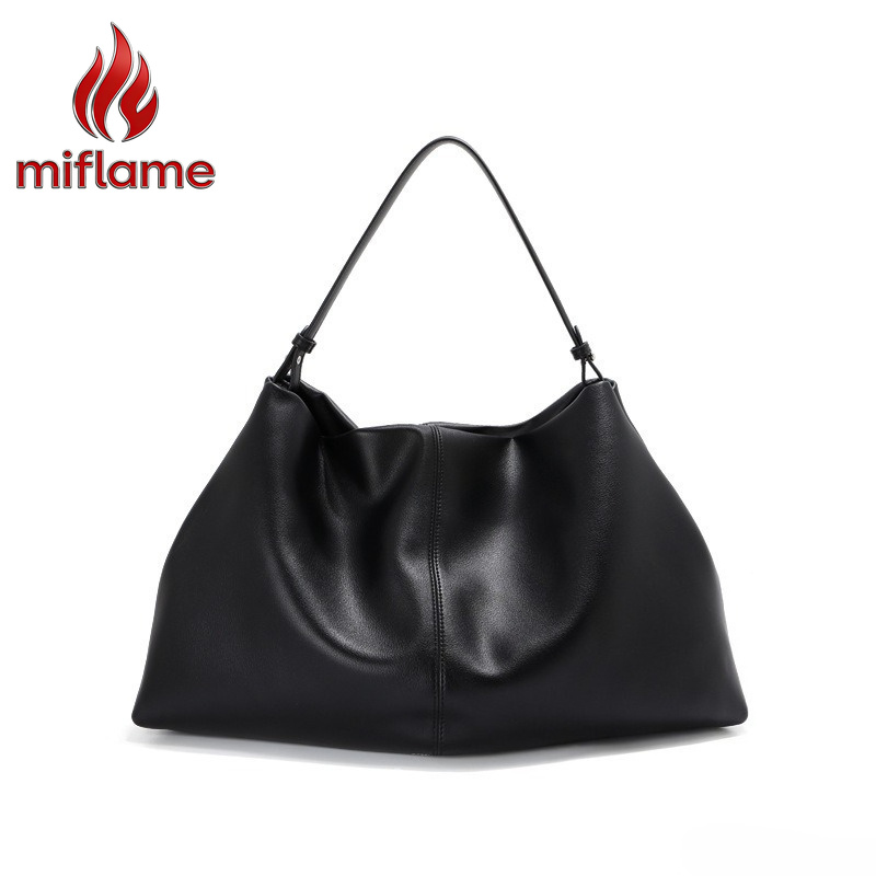 กระเป๋าสะพายไหล่หนังแท้สำหรับผ - Quiet Luxury Bags Tote บทวิจารณ์และราคา