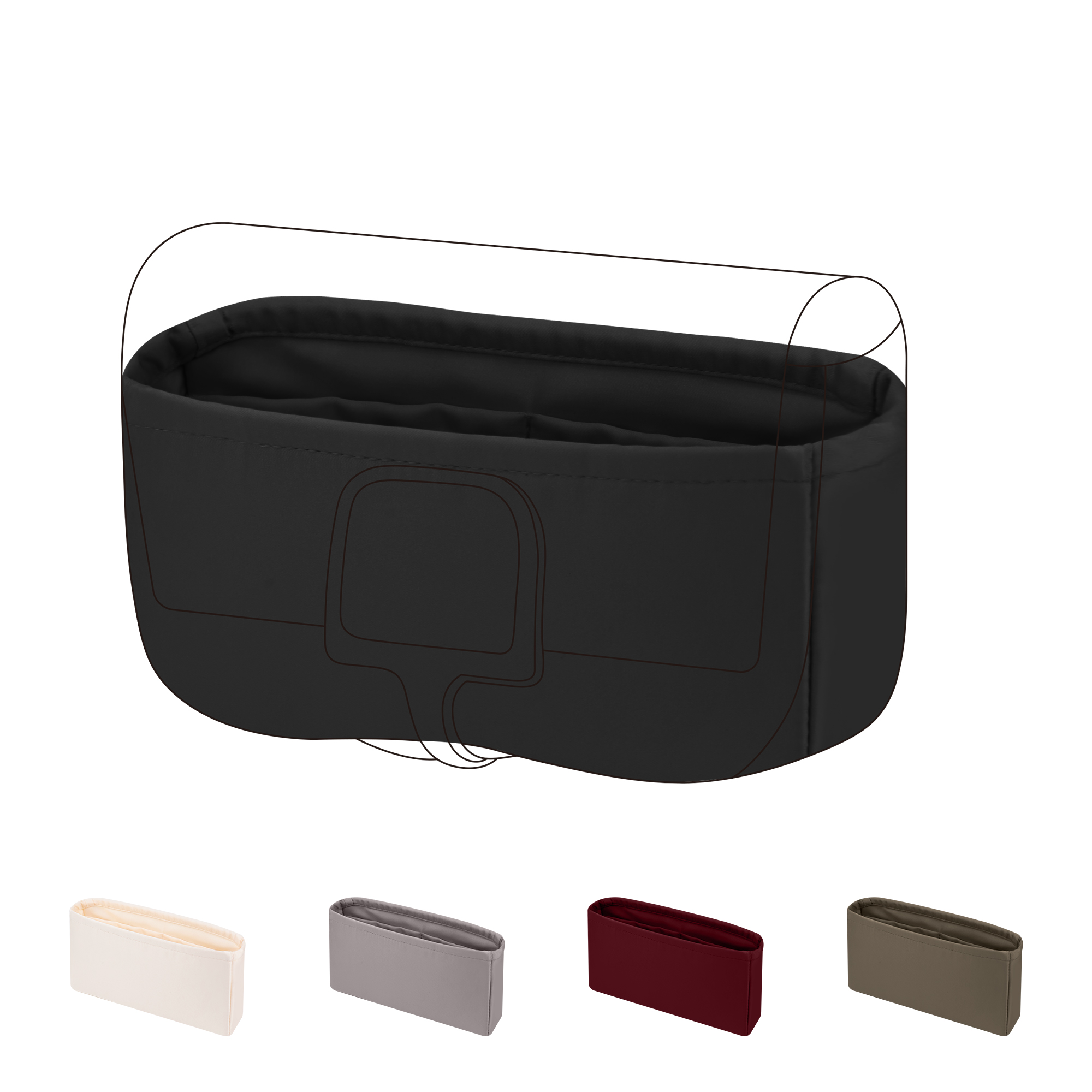 DGAZ Silky Purse Organizer Ins - Luxury Bags Hermes บทวิจารณ์และราคา