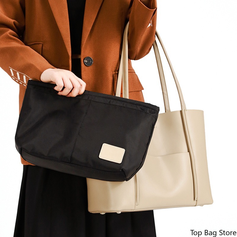 กระเป๋าโท้ทหนังแท้สำหรับผู้หญิ - Quiet Luxury Bags Tote บทวิจารณ์และราคา