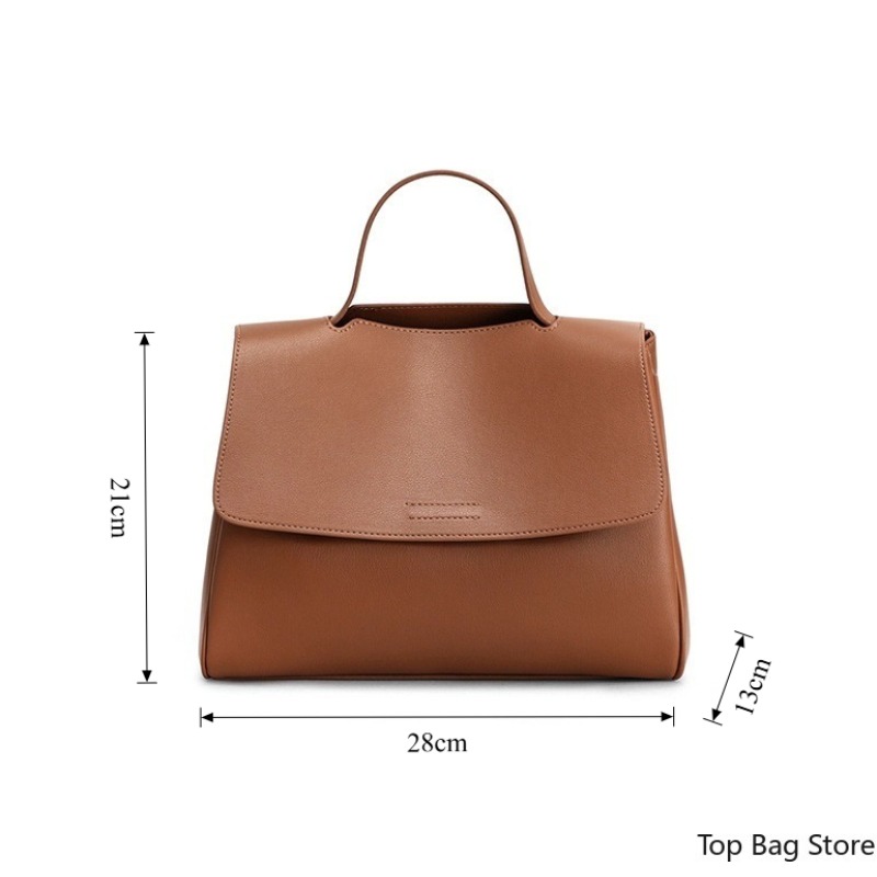 กระเป๋าโท้ทหนังแท้สำหรับผู้หญิ - Quiet Luxury Bags Tote บทวิจารณ์และราคา