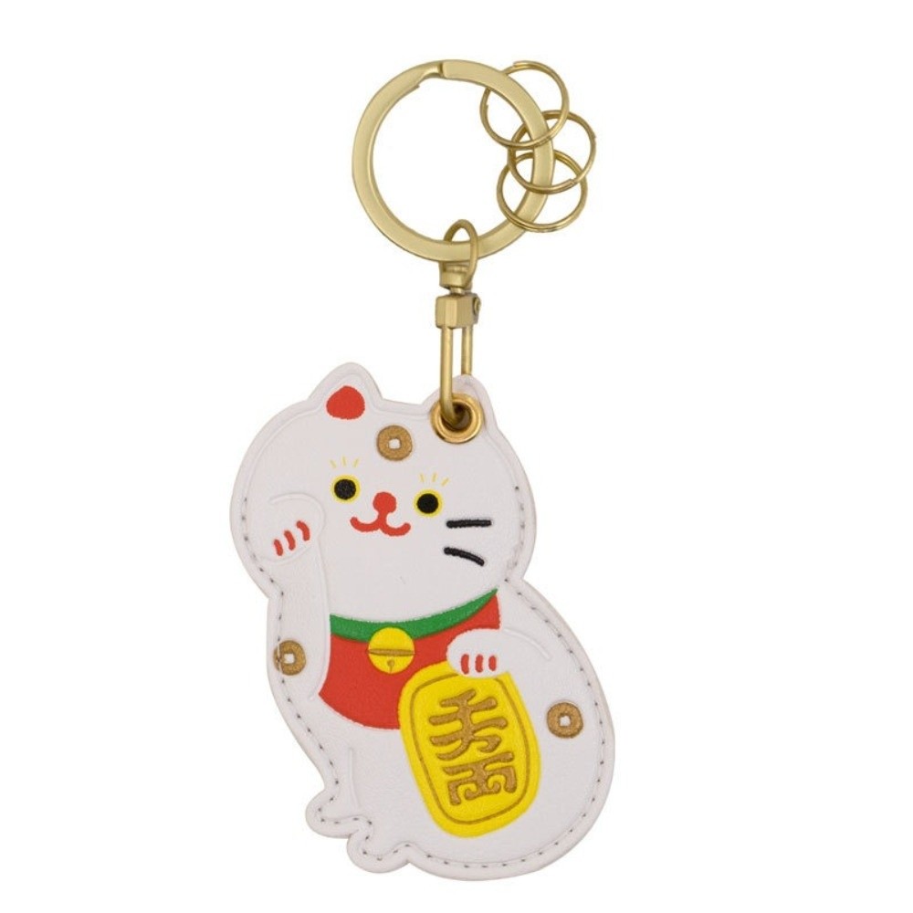 ที่ใส่บัตรลายการ์ตูนแมวแบบใหม่ - Key Holder Leather Pouch บทวิจารณ์และราคา