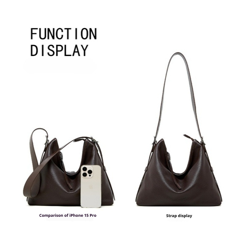 กระเป๋าโท้ทหนังแท้สำหรับผู้หญิ - Quiet Luxury Bags Tote บทวิจารณ์และราคา