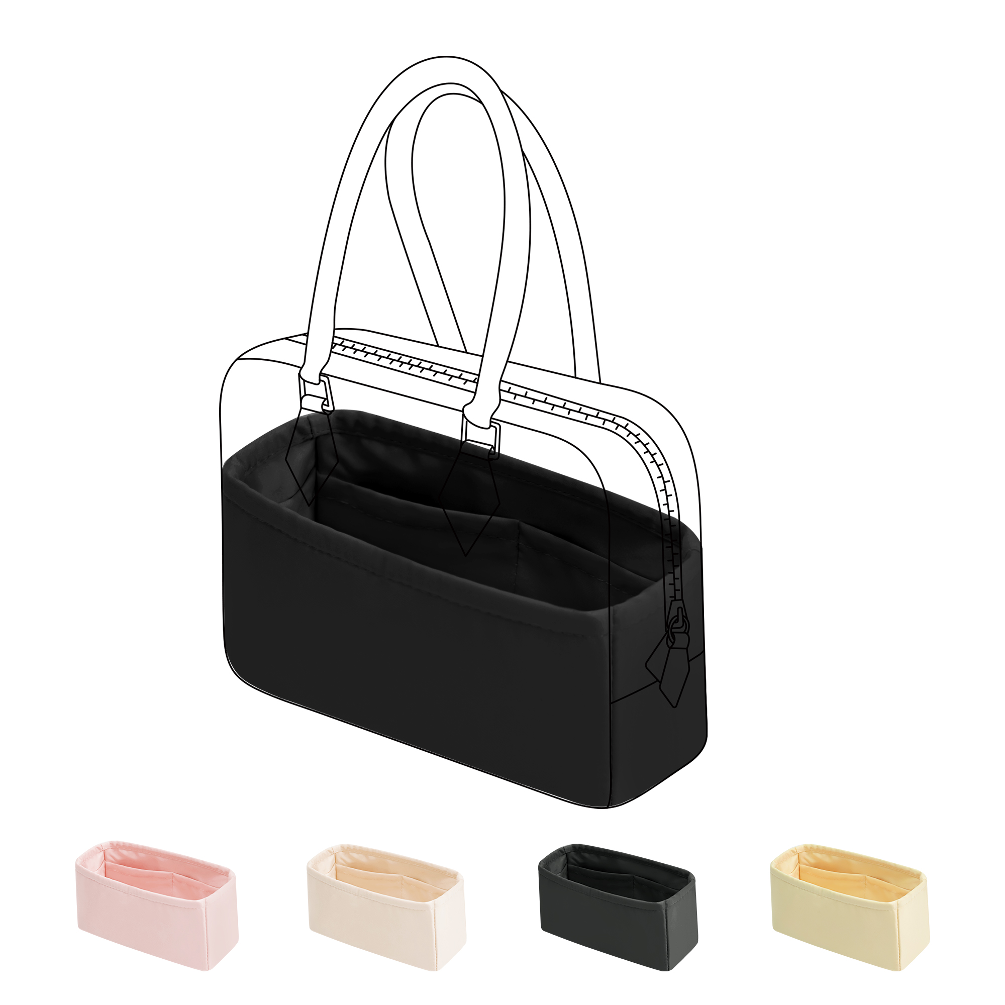 ที่จัดระเบียบกระเป๋าไหม DGAZ ส - Luxury Bags Hermes บทวิจารณ์และราคา