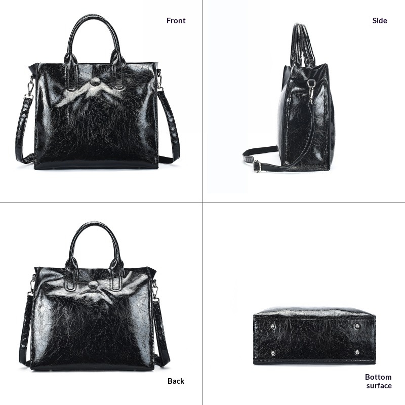 กระเป๋าโท้ทหนังแท้สำหรับผู้หญิ - Quiet Luxury Bags Tote บทวิจารณ์และราคา