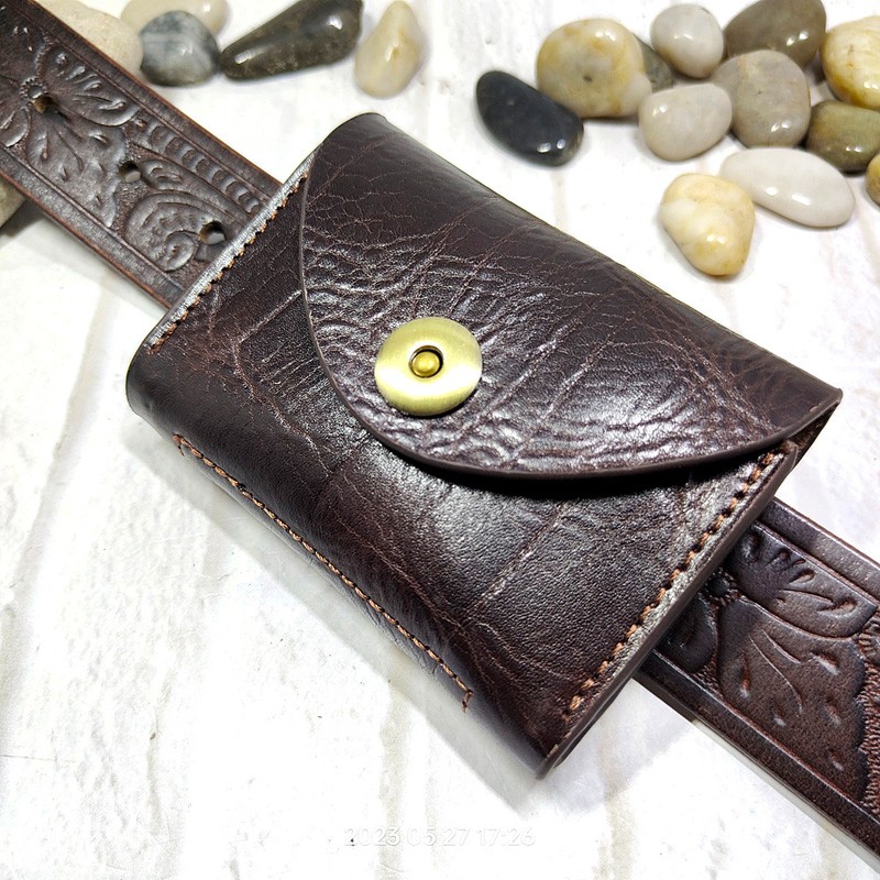Blongk กระเป๋าคาดเอวขนาดเล็กแพ - Key Holder Leather Pouch บทวิจารณ์และราคา