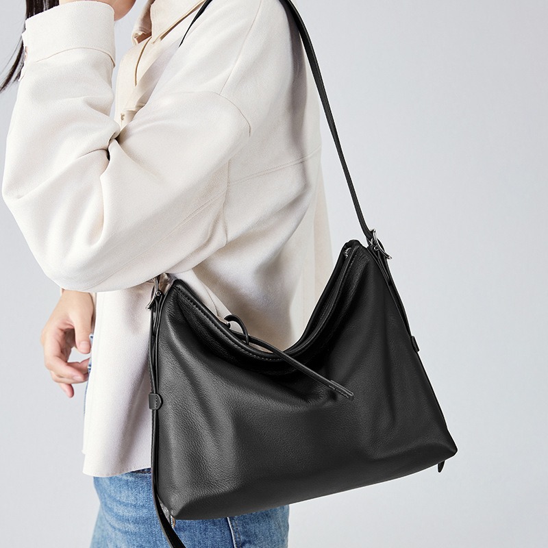 กระเป๋าสะพายไหล่หนังแท้สำหรับผ - Quiet Luxury Bags Tote บทวิจารณ์และราคา