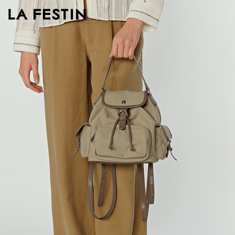 LA FESTIN กระเป๋าเป้สะพายหลังแ - Luxury Zipper Bags บทวิจารณ์และราคา