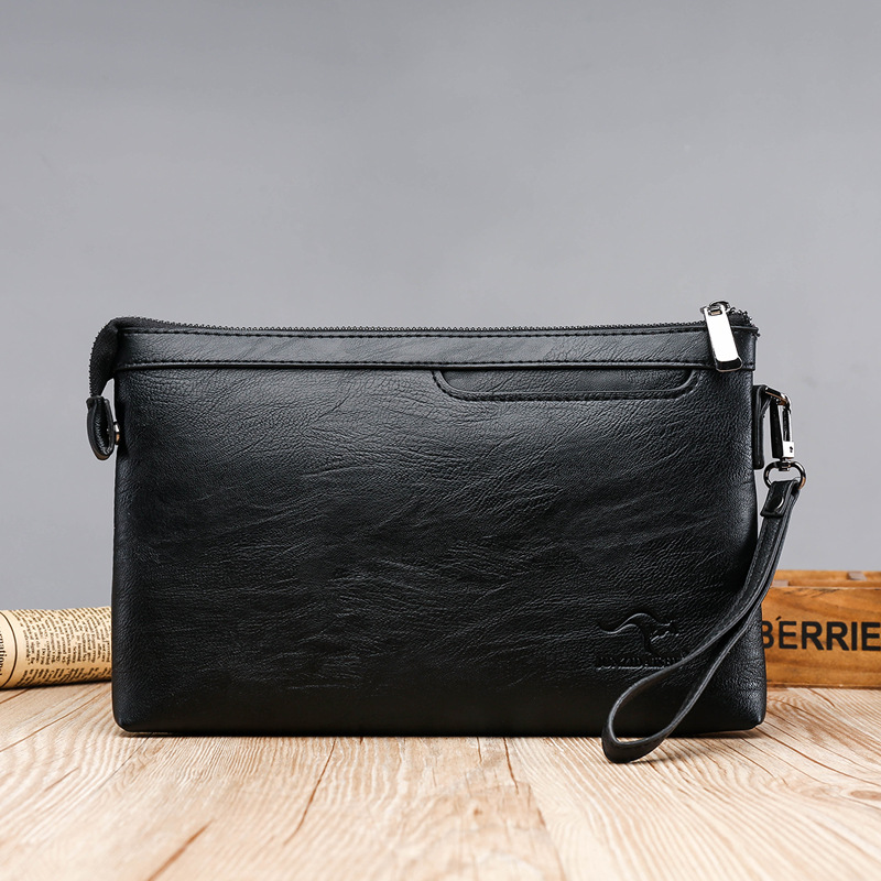 กระเป๋าคลัทช์ผู้ชาย ดีไซน์แบรน - Key Holder Leather Pouch บทวิจารณ์และราคา