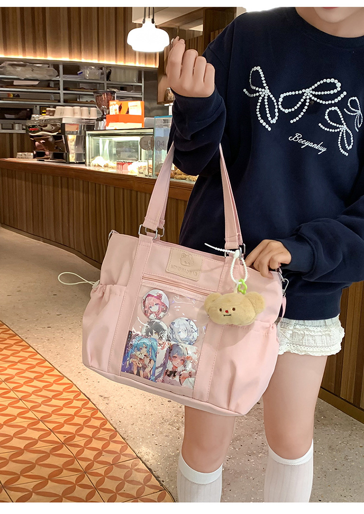 JIAERDI Y2k Harajuku ออกแบบสตร - Canvas Tote Designer บทวิจารณ์และราคา