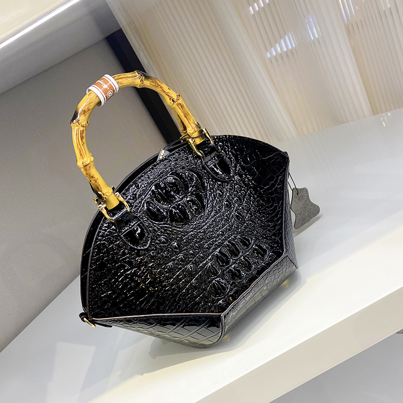 กระเป๋าถือแฟชั่นหนังวัวจระเข้ด - Luxury Bags For Women Sale บทวิจารณ์และราคา