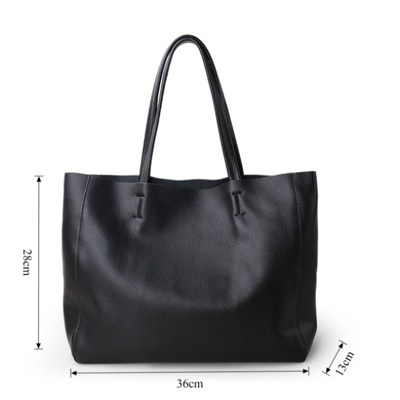 กระเป๋าสะพายไหล่หนังแท้สำหรับผ - Quiet Luxury Bags Tote บทวิจารณ์และราคา