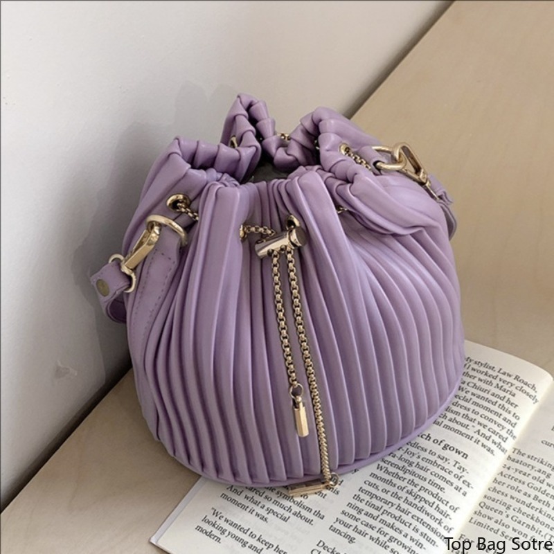 กระเป๋าสะพายข้างทรงถังสำหรับผู - Structured Handbag Top Handle บทวิจารณ์และราคา