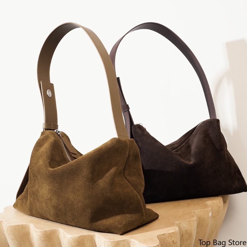 กระเป๋าสะพายไหล่หนังแท้สำหรับผ - Quiet Luxury Bags Tote บทวิจารณ์และราคา