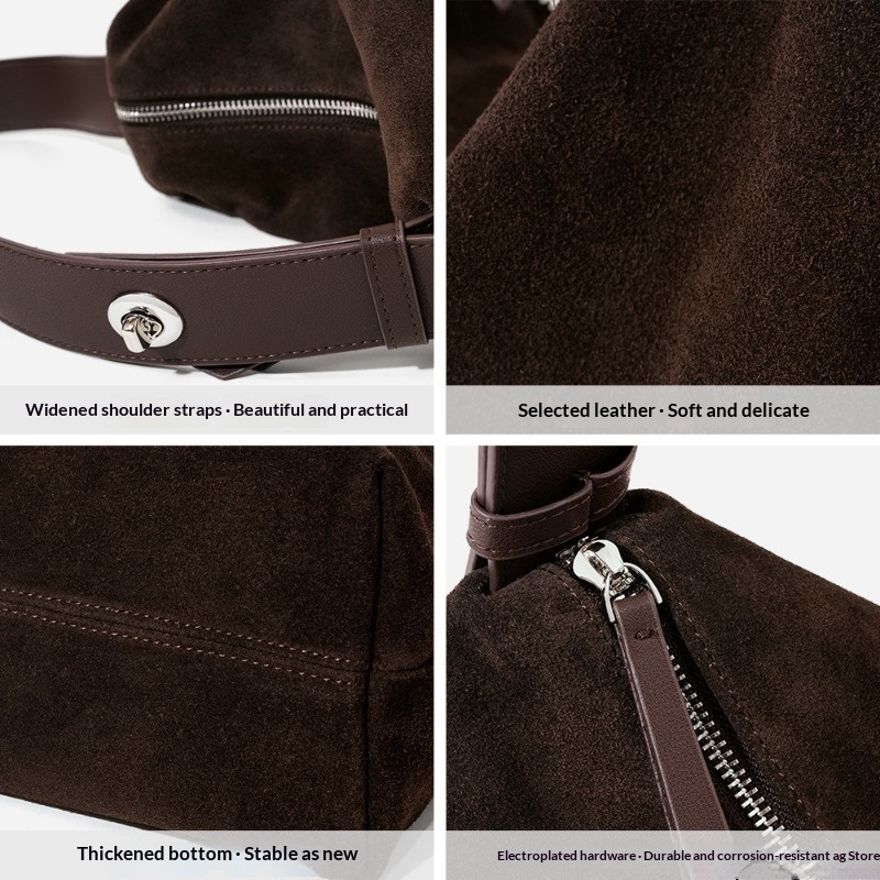 กระเป๋าสะพายไหล่หนังแท้สำหรับผ - Quiet Luxury Bags Tote บทวิจารณ์และราคา